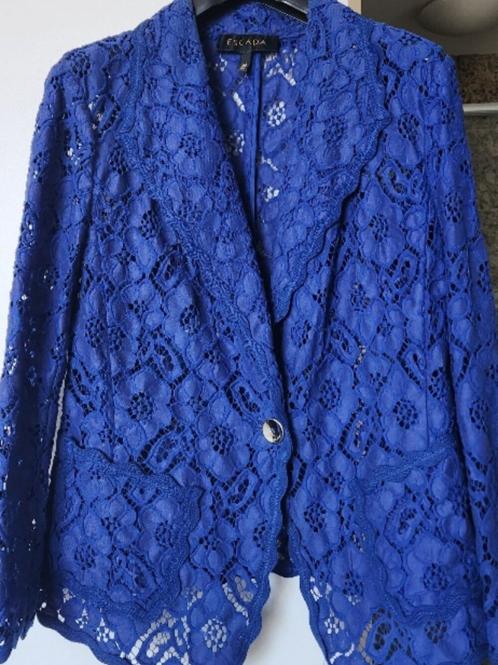 Escada Lace Jacket, medium